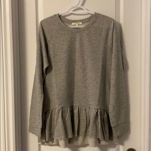Baby doll sweatshirt